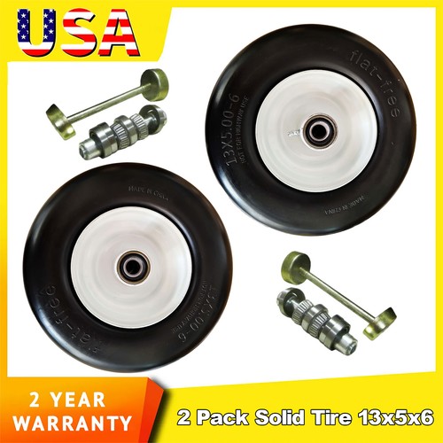 Front solid wheel - wheel, tire