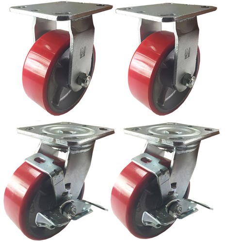 Heavy duty caster set - caster,