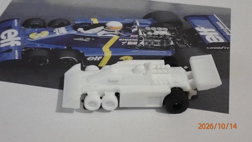 Slot car body - slot, -f1