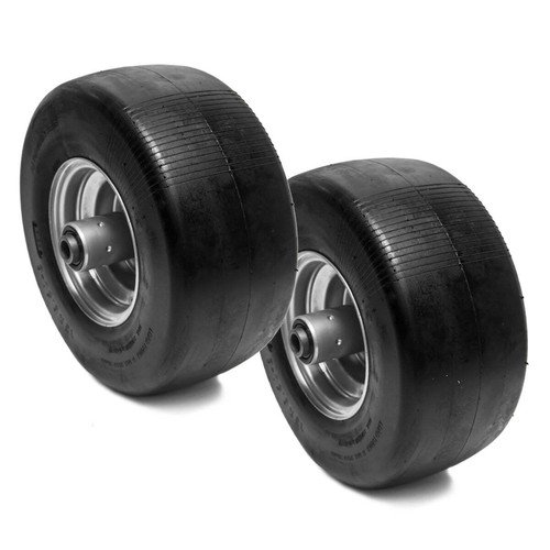 2pk flat free tire assemblies - flat,