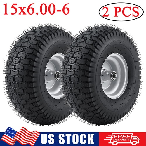 Pack 15x6 tire wheel - 2,