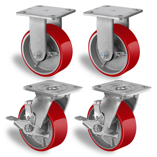 Heavy duty caster - heavy, wheels