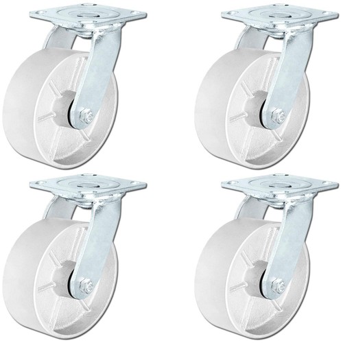 Casterhq 2 semi steel - casterhq, 6"