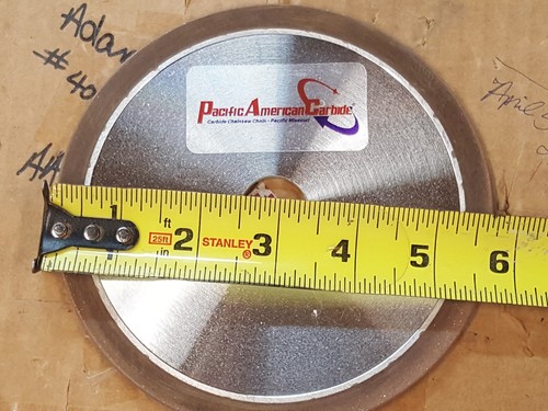 Diamond wheel grinding disc - 6",